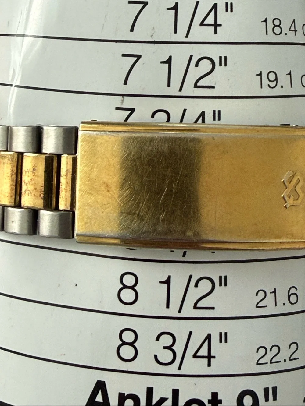 Seiko SQ Presidential Vintage Mens Watch Two-Tone Bracelet Case Date New Crystal